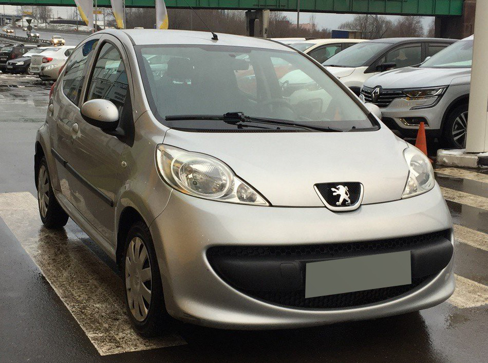 PEUGEOT 107 5door hatchback 20052014 front wind deflectors 2pc HEKO