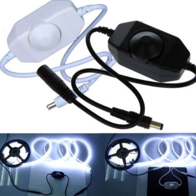 Controlador de ajuste de brillo atenuador 12V 24V tira de luz LED de un solo color