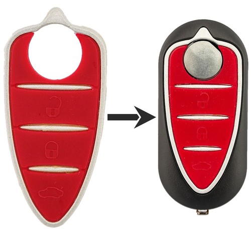Mygoodprice – Cover In Silicone Per Chiave Auto Alfa Romeo (Mito, Giulietta, 159, Brera) - 3
