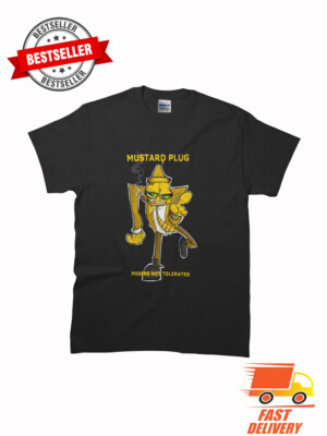 New Mustard Plug Can't Contain It Classic MAN WOMAN T-Shirt Size S to 5XL