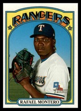 2021 Topps Heritage Rafael Montero #82 Texas Rangers