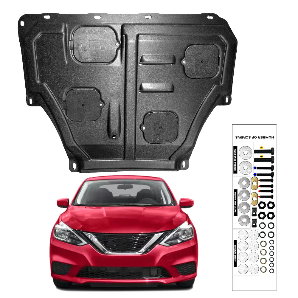 For Nissan Sentra 2010-2018 Under Engine Splash Guards Front