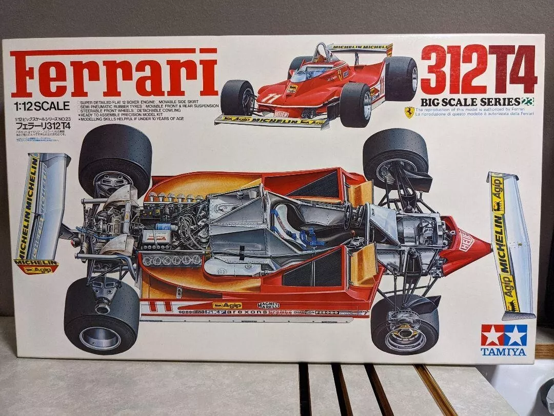 TAMIYA 1/12 Ferrari 312T4 Big Scale series Model Kit