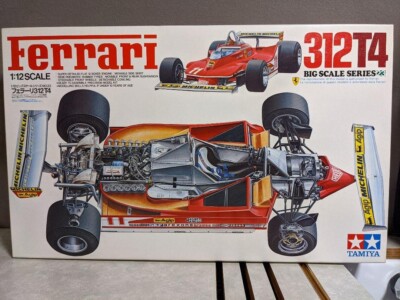 TAMIYA 1/12 フェラーリ312T4 プラモデル TAMIYA 1/12 Ferrari 312T4 Big Scale series Model Kit | eBay