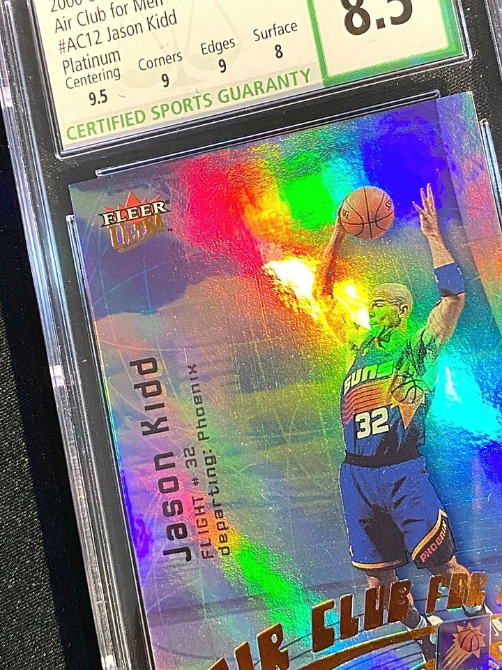 2000 CSG 8.5 SUBS JASON KIDD FLEER ULTRA AIR CLUB FOR MEN SP /100 PLATINUM G3263 - Image 2 of 4