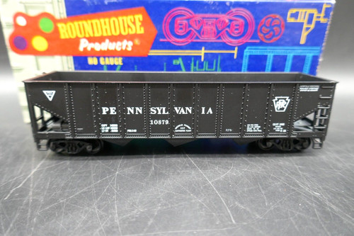 Holva de 3 bahías HO Roundhouse Pennsylvania PRR 1538 #10879 con caja, Kadees | Zustand: Used