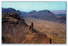 c1960's Finger Rock, Close Up View of Landmark on Colorado River CO Postcard
