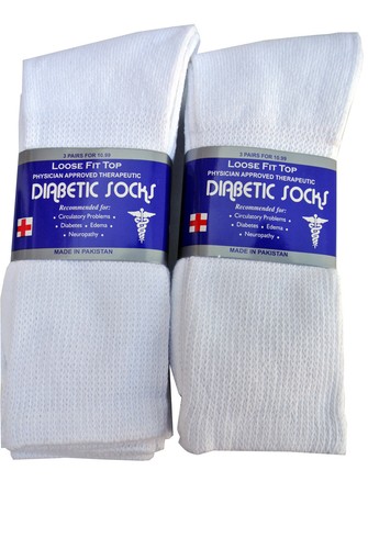 3, 6, or 12 Pairs Men's Diabetic CREW circulatory Socks Health FREE SHIPPING - Picture 9 of 17