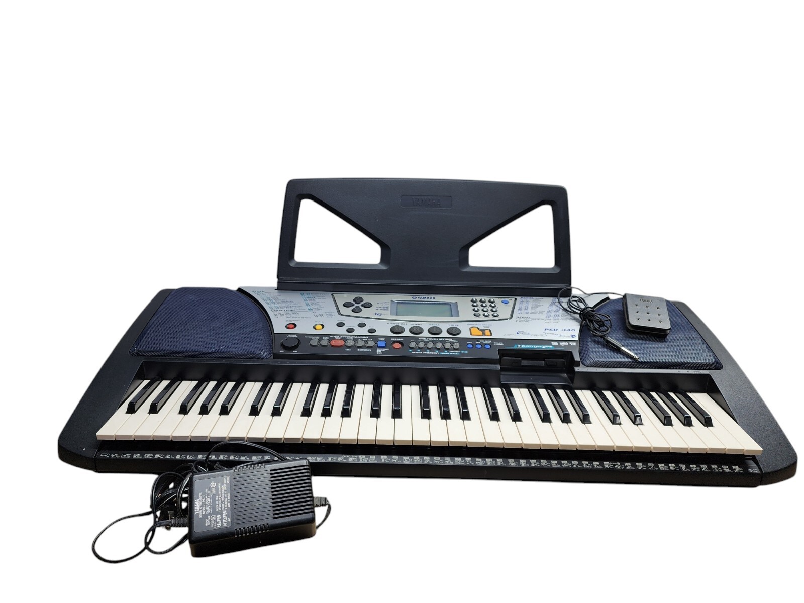 【良品】YAMAHA 電子ピアノ キーボード PSR-340 PORTATONE Yamaha PSR-340 Portatone Electronic Keyboard with Music
