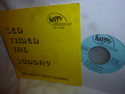 Peter Thomas, Baltimore Dance, Happy Records HR 11703 A Single, 7'' 1977 RAR