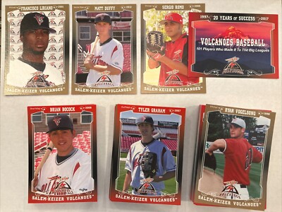 2018 Salem-Keizer Volcanoes 20 Years of Success SINGLES! Super Rare Set! *READ*