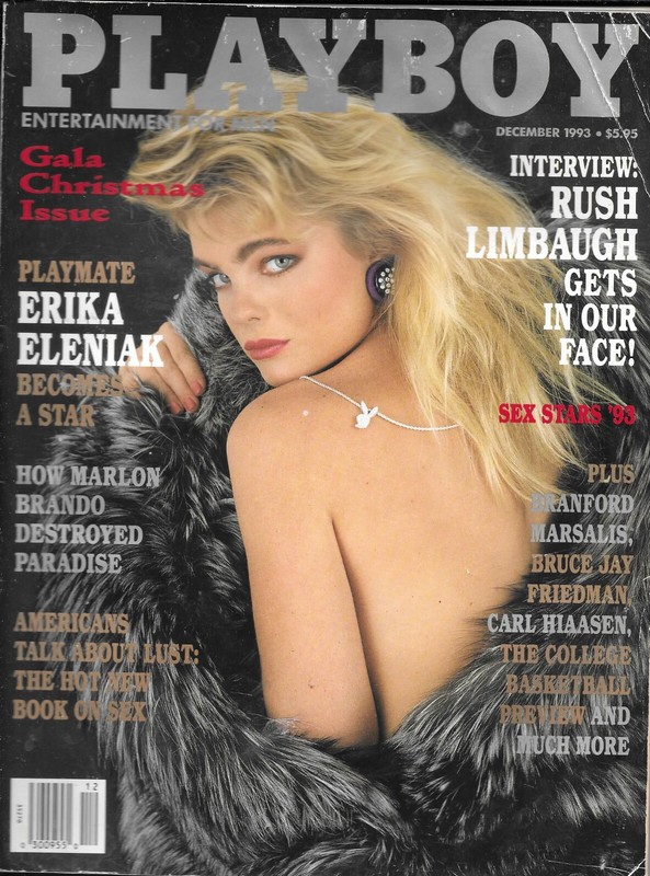 Playboy Magazine December 1993 Arlene Baxter Playmate Erika Eleniak SEX STARS 93