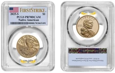 2025 S Sacagawea $1 Native American  PCGS PR70DCAM First Strike #2