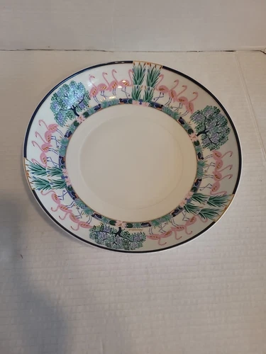 Bernardaud Flamants Roses Vegetable Serving Bowl 9 5/8"