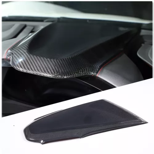 Real Dry Carbon Fiber Interior Dash Trim Cover Set Fits Corvette C8 2020-2025 - Bild 50 von 81
