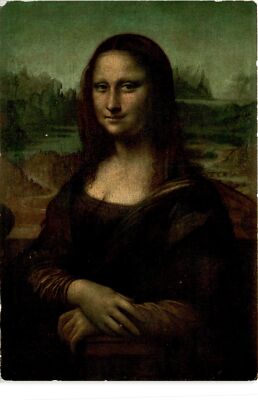 LÉONARD DE VINCI, La Joconde, Mona Lisa, La Gioconda, Mus Postcard