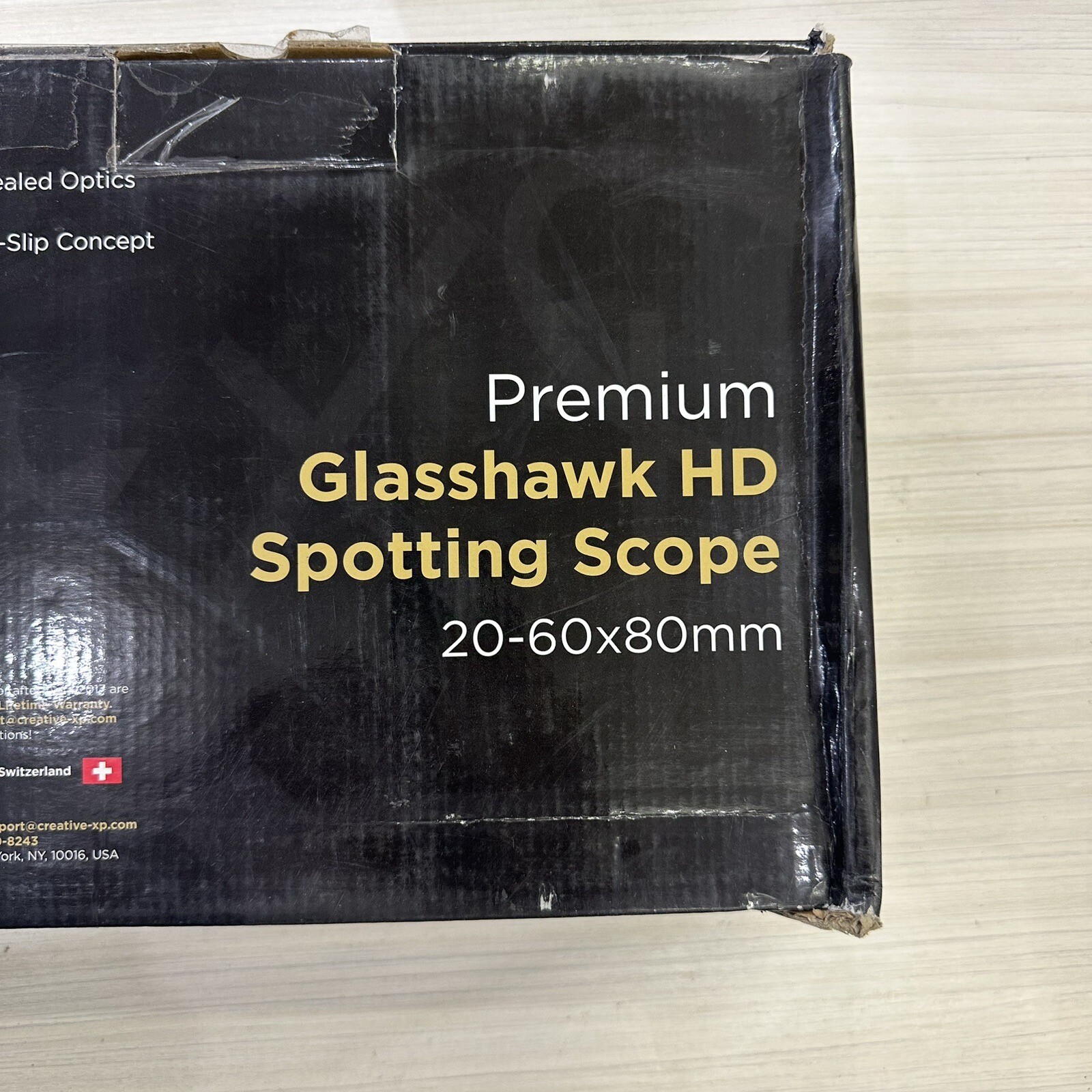 CREATIVE XP Glasshawk HD Spotting Scope 2060x80mm W/ Tripod & Phone Adapter eBay