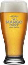 GOLDEN ROAD BREWING MANGO CART Beer Glass