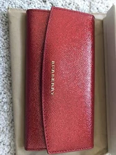 Limited Edition Burberry Red Wallet G2U