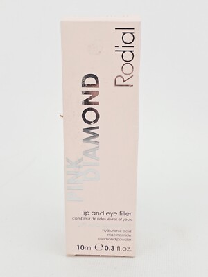 Rodial Pink Diamond Lip and Eye Filler 0.3 oz Diamond Powder Hyaluronic Acid