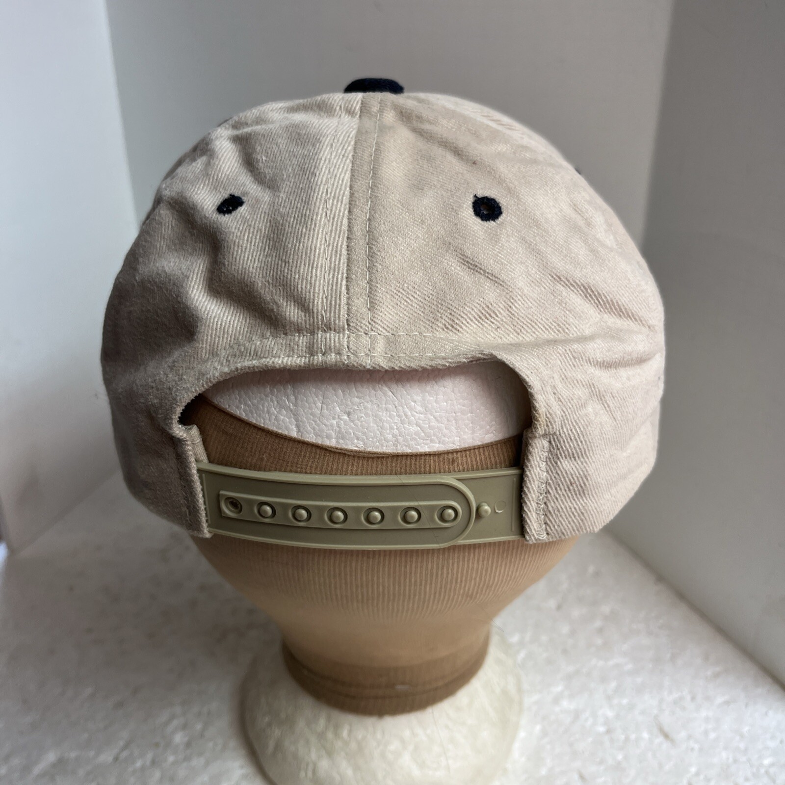 Ameri Water Columbus Ball Cap Beige And Blue - image 3