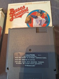 Bases Loaded Cib Nintendo Nes + Rare Insert