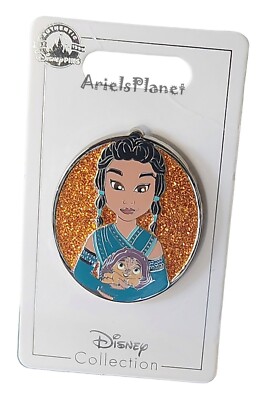 Disney Parks Princess Raya and Tuk Tuk  Frame Portrait Pin
