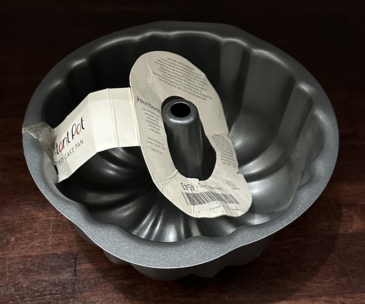 Instant Pot Fluted Bundt Cake Pan 6qt 8qt Non-stick Oven Safe