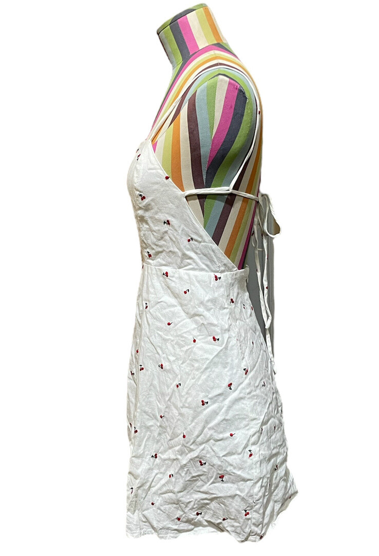 Capulet Cerise Button-Down Cherry Print Mini Dres… - image 5