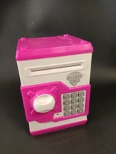 Electronic ATM Password Coin or Paper Piggy Money safe