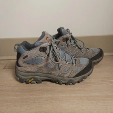 Merrell Moab 3 Mid Waterproof Hiking Shoes Women's Size 8.5 W Brown Outdoors