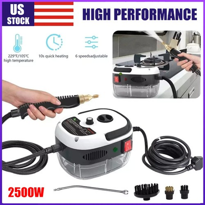 #ad #ad 2500W Car Detailing Steamer High Pressure Handheld Steam Cleaner Household US $31.98