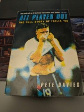 All Played Out: The Full Story of Italia '90 by Pete Davies (1998) RARE See Pics