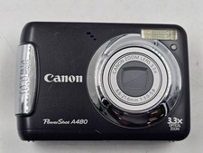 Canon PowerShot A480 10.0 MP Digital Camera Black - Working