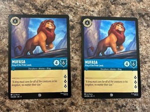 mufasa card lorcana Amazon.com: Ravensburger Disney Lorcana TCG Playmat Featuring Mufasa –  Ruler of Pride Rock | Protects Cards | Versatile Game, Desk, or Mouse Pad |  Durable Non-Slip Surface main image 0