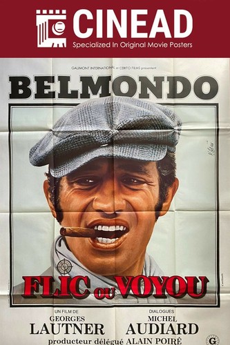 Hommage à Jean-Paul Belmondo - Affiches de cinéma aux enchères