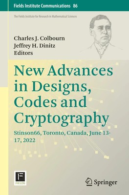 Jeffrey H. Dinitz (u. a.) | New Advances in Designs, Codes and Cryptography