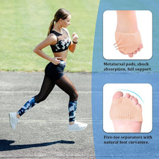 Silicone Toe Separators 4 Pairs for Women  Men, Toe Spacers Bunion Corrector...