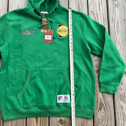 Men’s Mitchell & Ness LA Galaxy City Collection Fleece Pullover Hoodie XL $125 - Picture 12 of 13