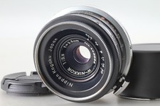 "NEAR MINT" Nikon W-Nikkor 3.5cm 35mm f/3.5 Black Wide Angle Lens for S JAPAN