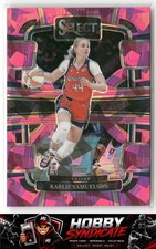 2024 Panini Select WNBA #99 Karlie Samuelson Prizms Pink Ice