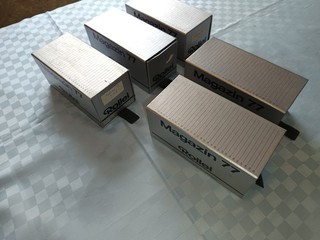 5 Stk Diamagazine Mittelformat Rollei 77 75 Diarahmen GEPE 4 5 x 6
