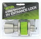 American Motorhome RV Entry Door Stainless Round Handle Set Locking L32CS-000