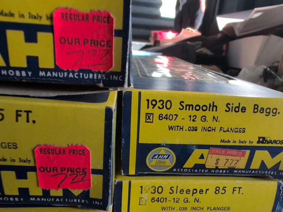 Lote de 6 AHM 1930 85' Coach Empire Builder 6404-12 GN HO TODO NUEVO RARO ENCONTRAR AQUÍ Foto 4 de 4