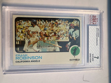 1973 Topps FRANK ROBINSON #175 BGS 7