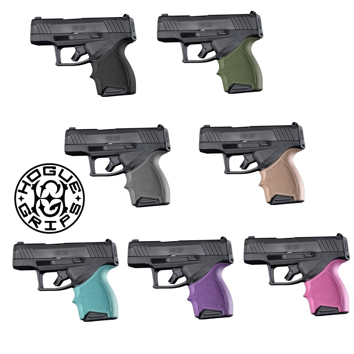 Hogue HandALL Beavertail Grip Sleeve for Taurus GX4 & GX4XL