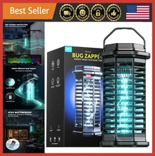 Electric Bug Zapper 4200V Mosquito Trap Waterproof Outdoor Indoor Use 4Ft Cord