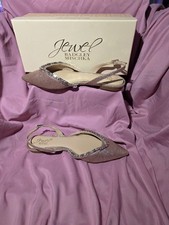 Jewel Badgley Mischka Women's Camden Pointed Flat 7.5W