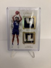 2020-21 Panini Flawless Collegiate 9/10 Isaiah Stewart Rookie Dual Patch