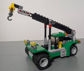 LEGO 7992 Container Stacker w/ Stickers Minifig City Crane Truck Unused